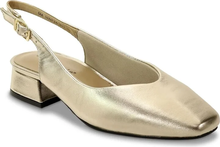 Gold Metallic Leather