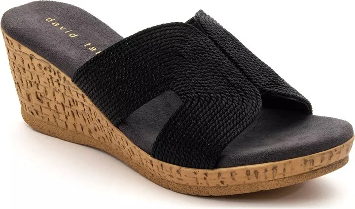 David Tate Vikki Wedge Sandal
