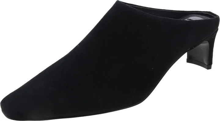 Davie Womens Padded Insole Faux Suede Mules