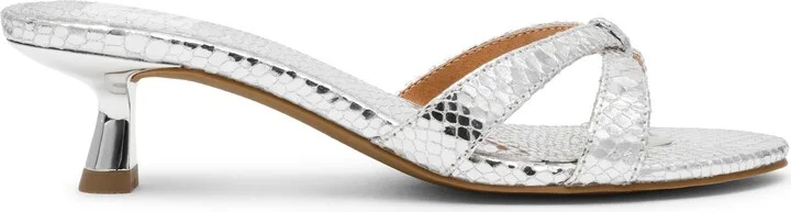 Davino Kitten Heel Sandal - Image 5