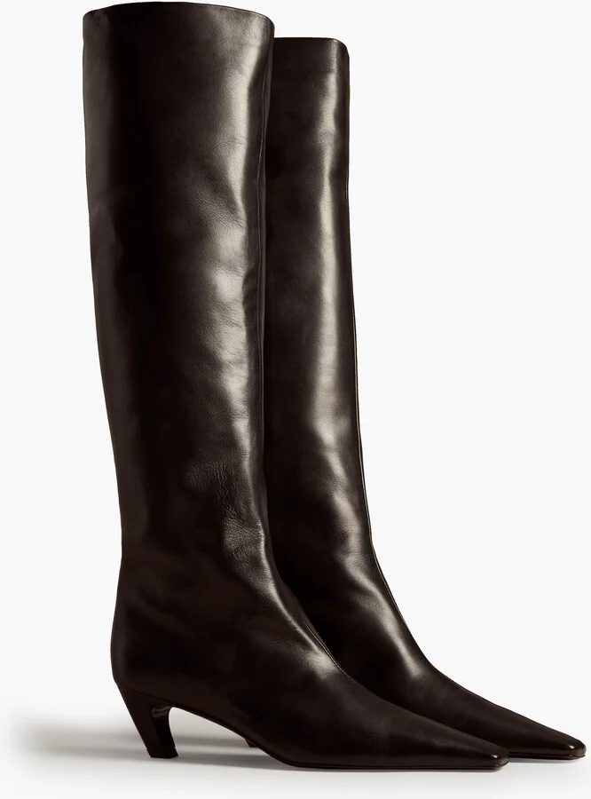 Davis Boot in Black Leather - Image 2