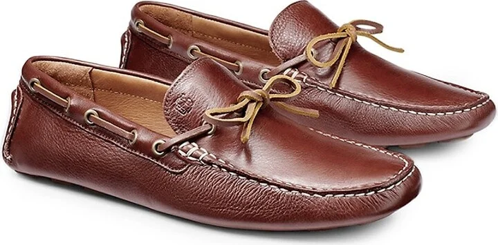 Davis Camp Leather Driving Loafers - Image 2