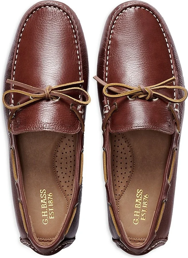 Davis Camp Leather Driving Loafers - Image 3