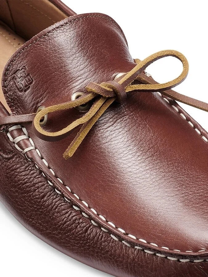 Davis Camp Leather Driving Loafers - Image 6
