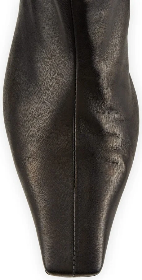 Davis Slouchy Leather Knee Boots - Image 2