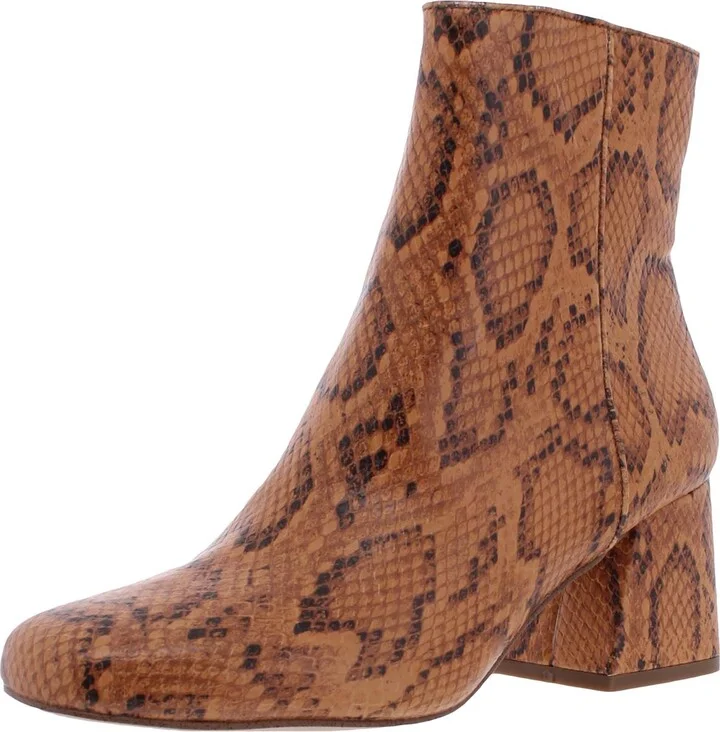 Davist Womens Zipper Ankle Ankle Boots