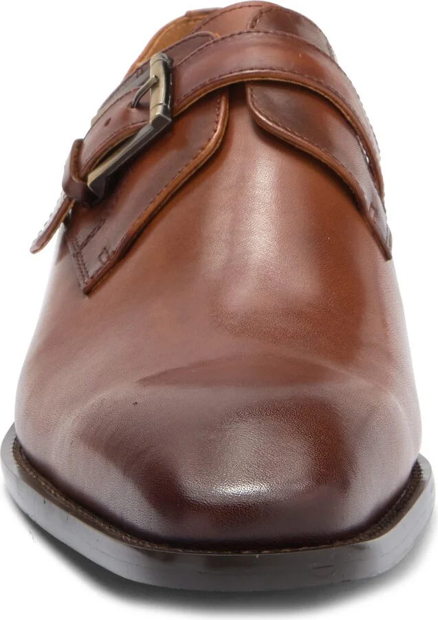Davos Buckle Strap Leather Loafer - Image 3