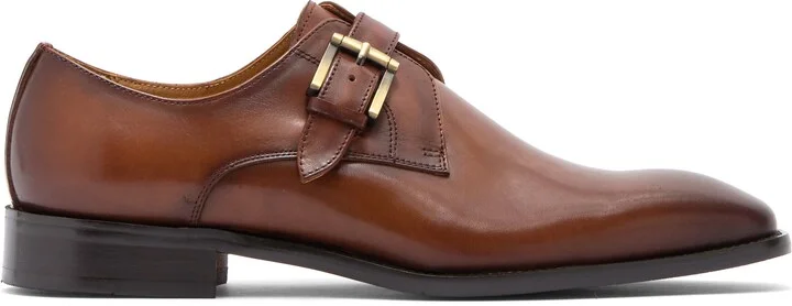 Davos Buckle Strap Leather Loafer - Image 4