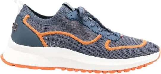 Davyn 6300451 Men's Contrast-Trimmed Mesh Sneakers