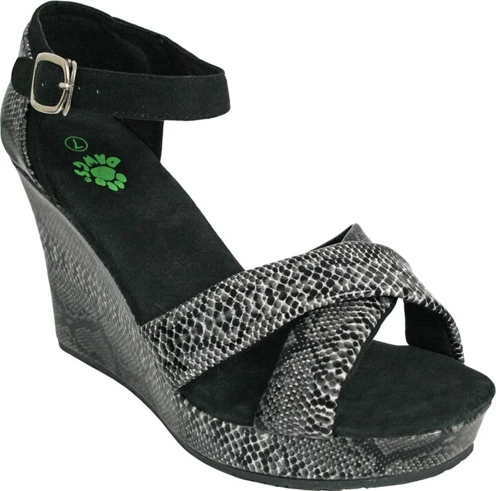 DAWGS Women's 4 Inch DI BK Wedge Pump