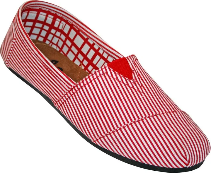 Stripes in Red
