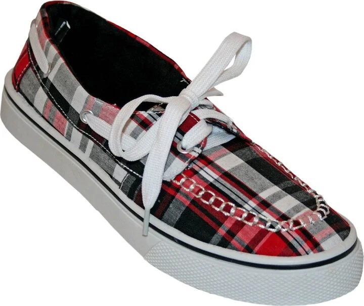 Plaid in Red