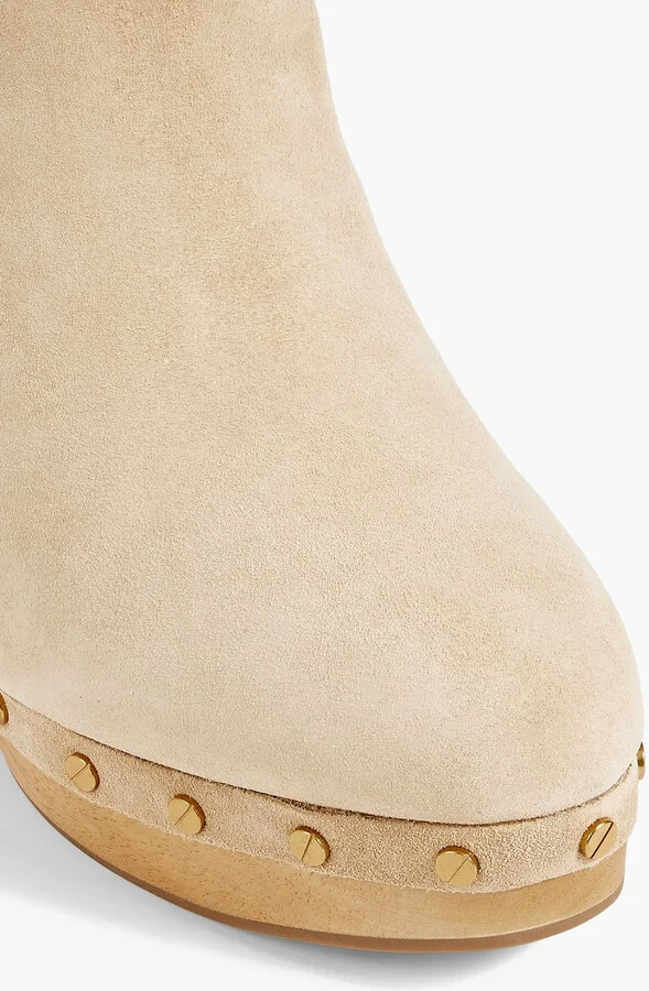 Daxi studded shearling ankle boots - Image 4