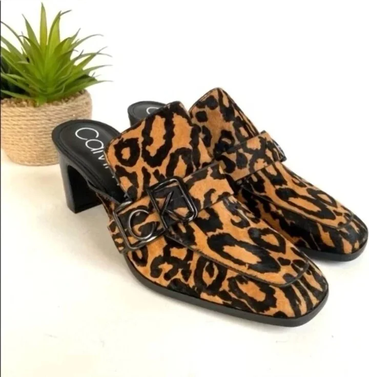 Day Calf Hair Mule In Multi