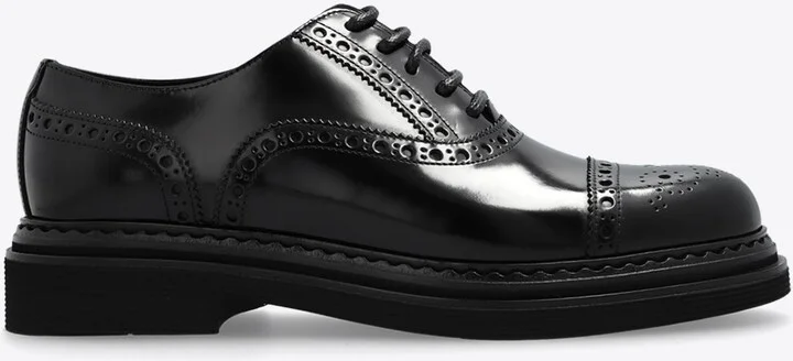 Day Classic Brushed Leather Brogue Shoes