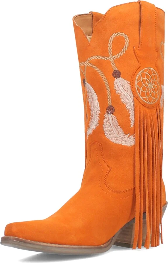 Day Dream Fringe Embroidered Western Boot - Image 9