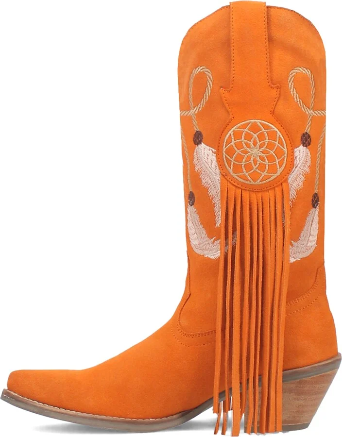 Day Dream Fringe Embroidered Western Boot - Image 10