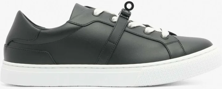 Day PVD Kelly Buckle Sneakers in Black Calfskin