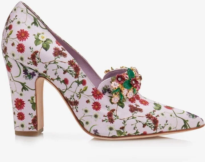 Dayani 105 Floral Pumps