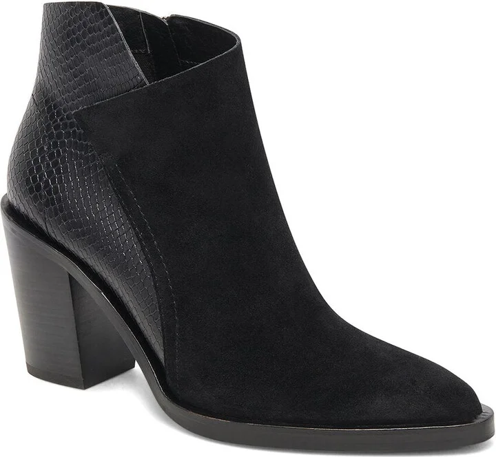Daylin Suede Heeled Bootie