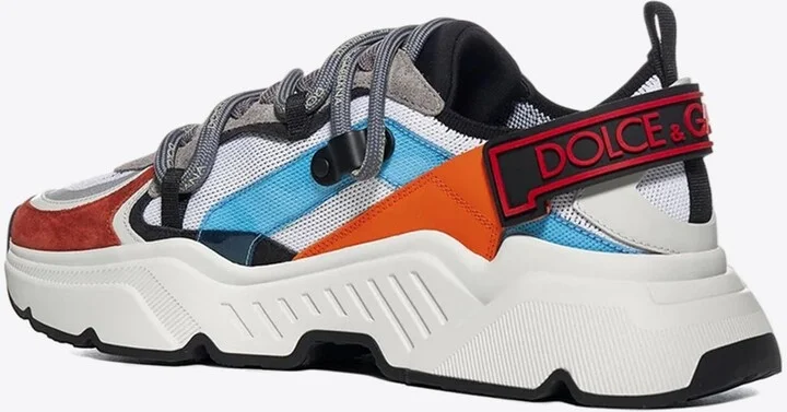 Daymaster Low-Top Sneakers in Mixed Materials - Image 2