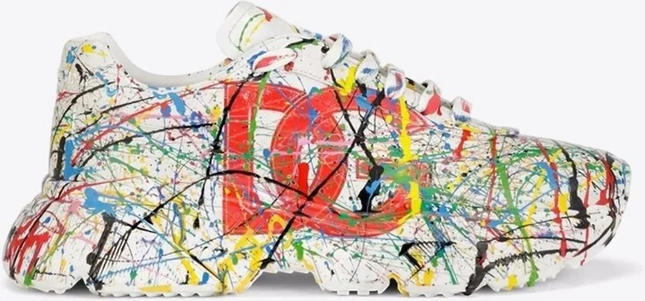 Daymaster Paint Splatter Sneakers
