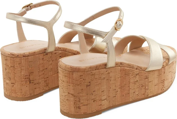 Dayna Ankle Strap Platform Wedge Sandal - Image 2