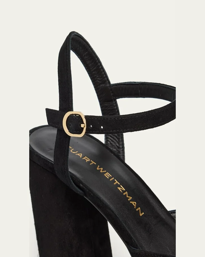 Dayna II Suede Ankle-Strap Platform Sandals - Image 8