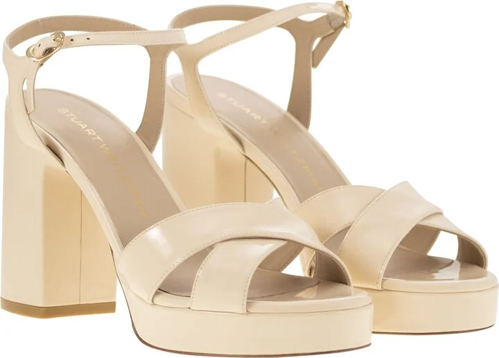Dayna - Leather Platform Sandal - Image 4