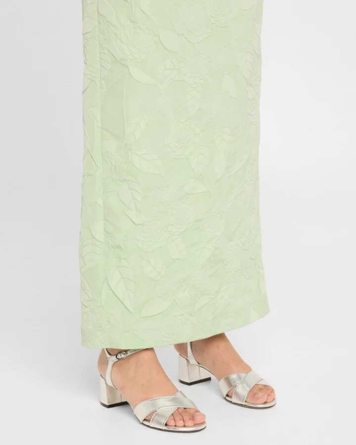 Dayna Metallic Leather Crisscross Sandals - Image 9