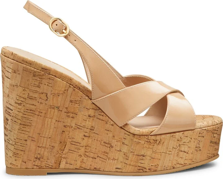Dayna Slingback Platform Wedge Sandal - Image 9