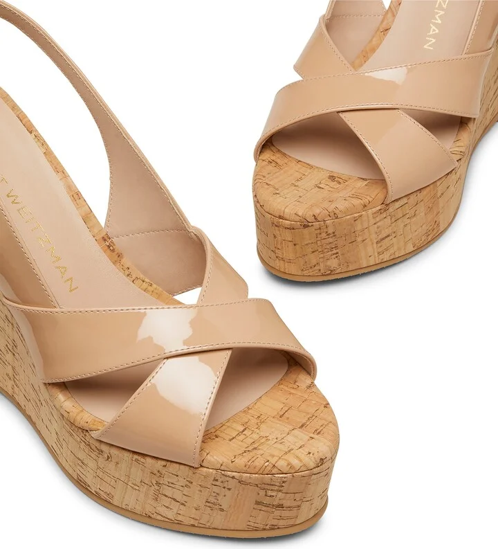 Dayna Slingback Platform Wedge Sandal - Image 10