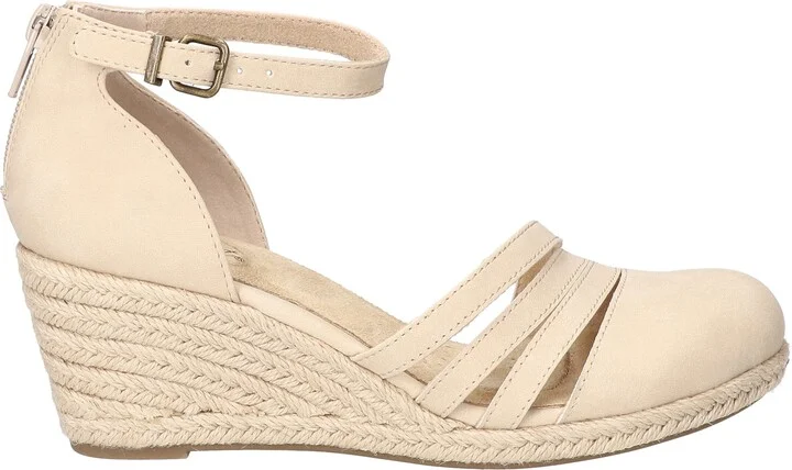 Daytona Ankle Strap Espadrille Platform Wedge - Image 9