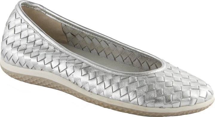 Dazzle Woven Ballet Flat