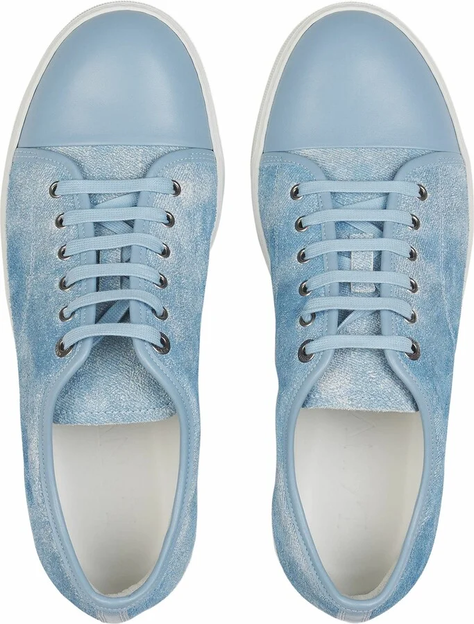 Dbb1 Sneakers In Faded Denim For Men - Image 3
