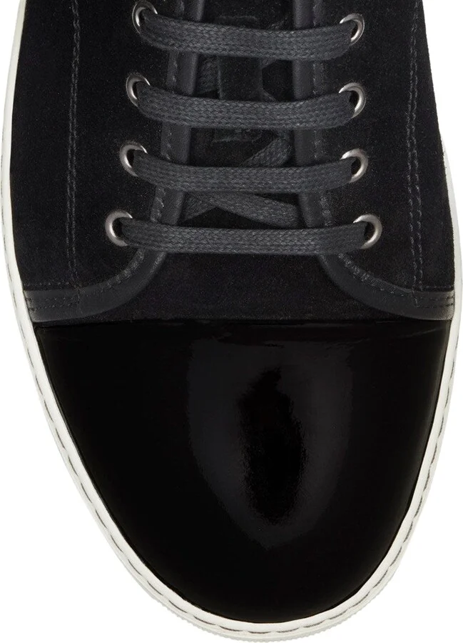 Dbb1 Suede And Patent Leather Sneakers - Image 4