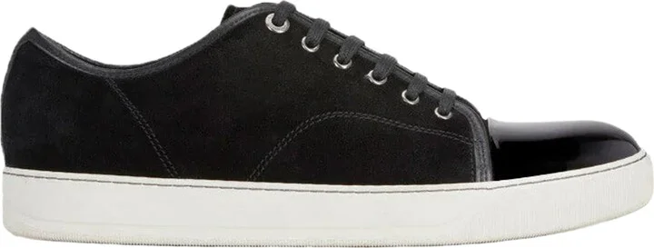 Dbb1 Suede And Patent Leather Sneakers