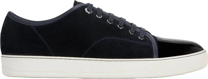 Dbb1 Suede And Patent Leather Sneakers