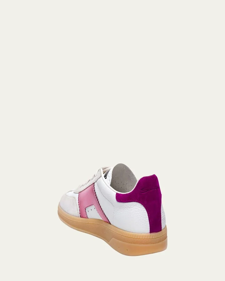 DBS Mix Leather Low-Top Sneakers - Image 5
