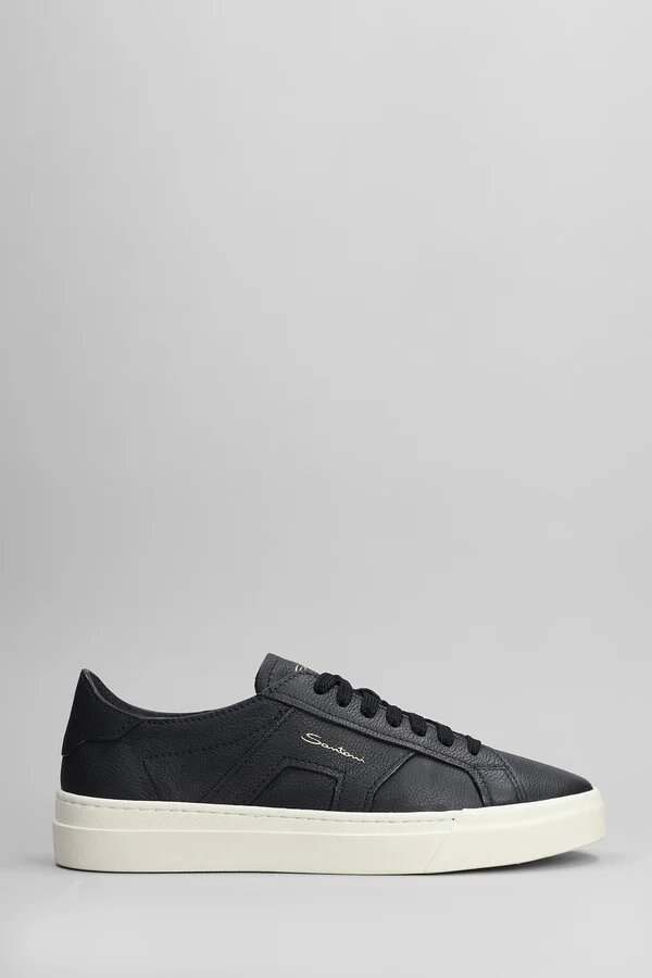 Dbs Sneakers In Blue Leather