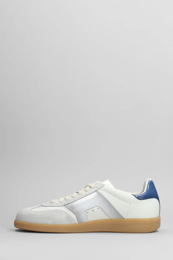 Dbs Sneakers In Grey Suede And Leather - Image 3