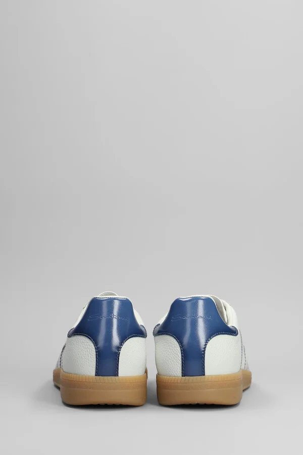 Dbs Sneakers In Grey Suede And Leather - Image 4