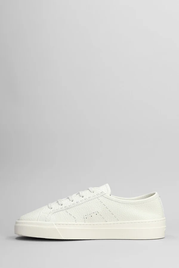 Dbs Sneakers In White Leather - Image 3