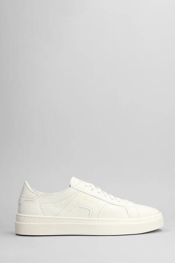 Dbs Sneakers In White Leather