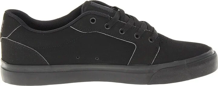DC Anvil Men's Skate Shoes Black/Black : 6 D - Medium, Canvas/Leather/Suede - Image 8