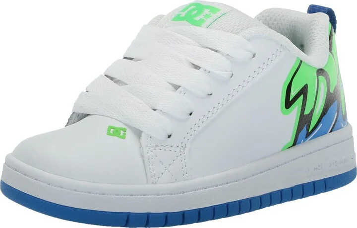 DC Boy's Unisex-Chiild Court Graffik Casual Skate Shoe