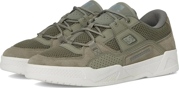DC Construct Men's Shoes Army/Olive : 8 D - Medium, Leather