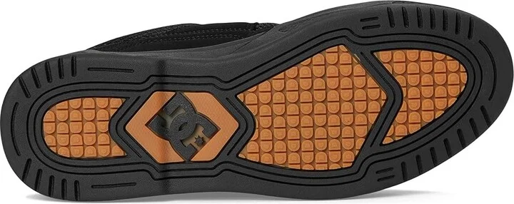 DC Construct Men's Shoes Black/Black/Black : 7.5 D - Medium, Leather - Image 3