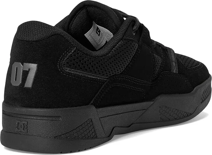 DC Construct Men's Shoes Black/Black/Black : 7.5 D - Medium, Leather - Image 4
