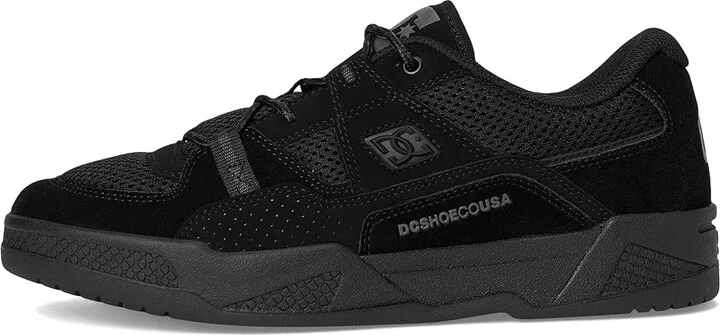 DC Construct Men's Shoes Black/Black/Black : 7.5 D - Medium, Leather - Image 6